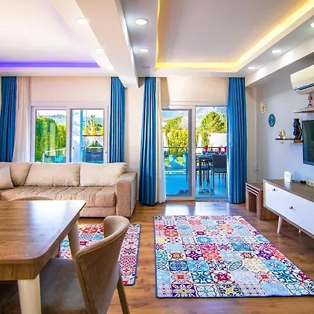 Oeluedeniz Hisaroenuende 8 Kisilik Lilya Hisar Villa *